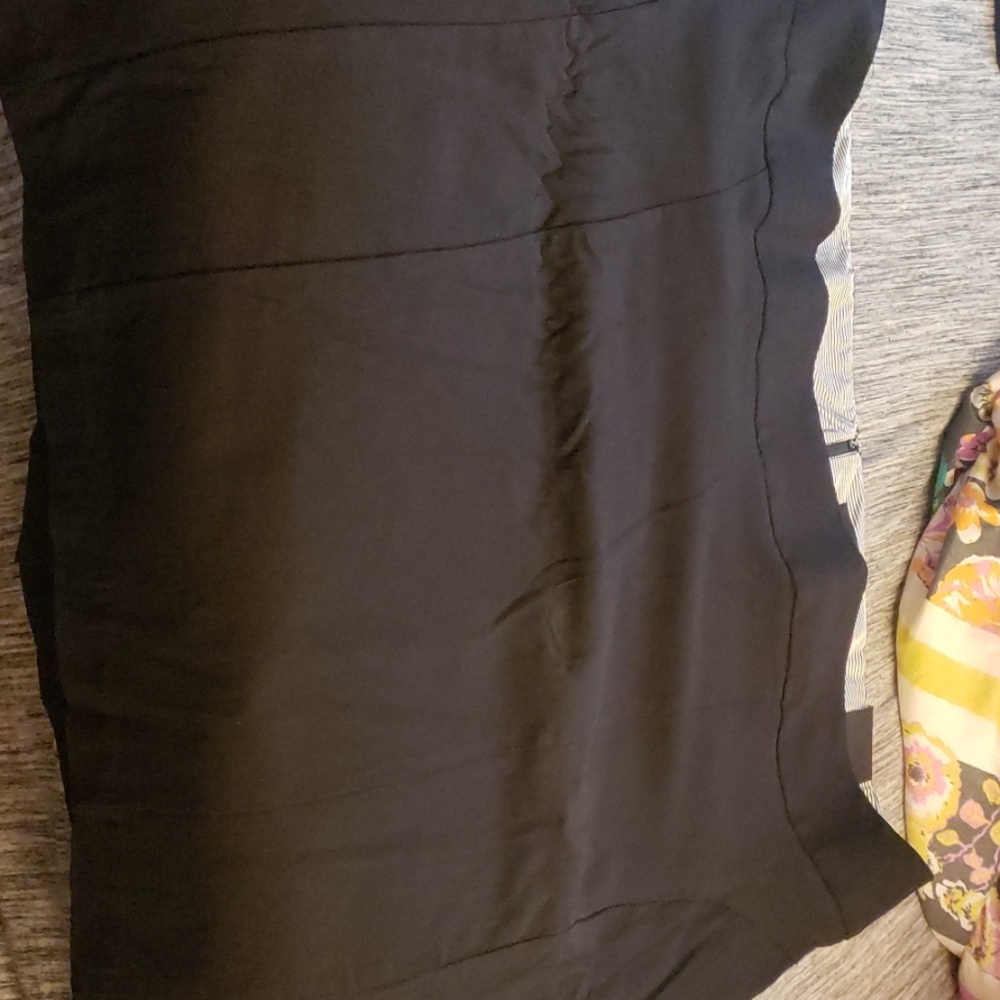 Black work skirt